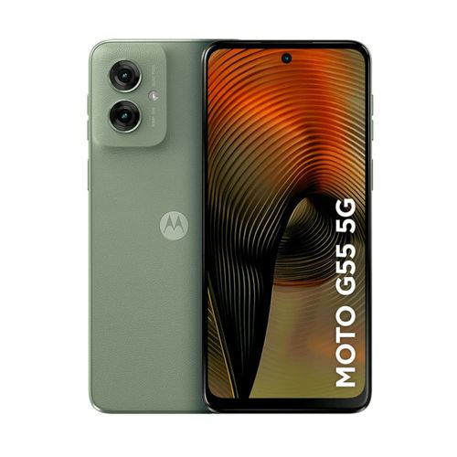 Smartphone Motorola Moto G55 5G 256GB 16GB RAM Boost Câmera Traseira Dupla 50MP + 8MP Selfie 16MP Tela 6.5" Verde